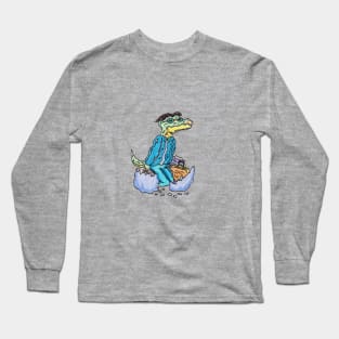 Hatched and Ready to Be a Corporate Cog Long Sleeve T-Shirt